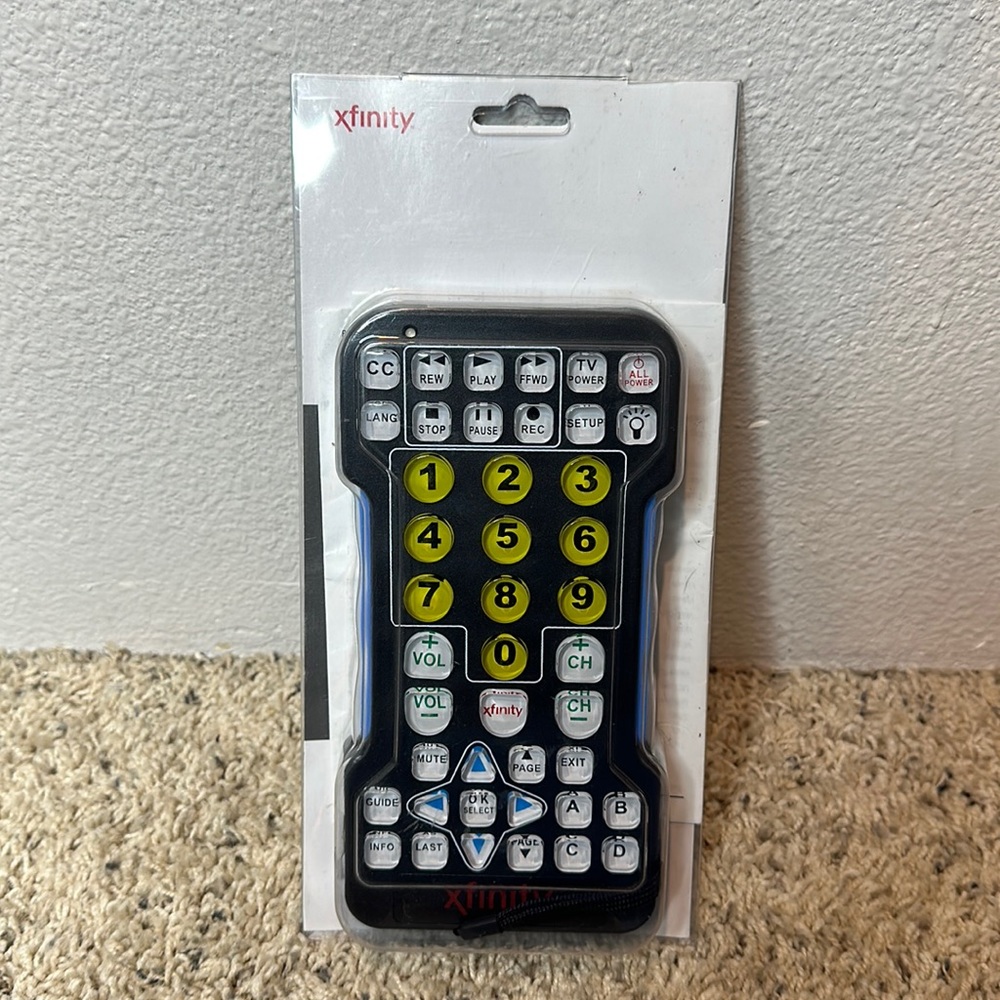 Xfinity - Oversized LARGE REMOTE Control With Backlit Buttons NIP